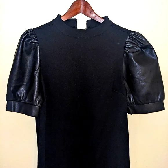 chinese dress ladies Ann Taylor Wrap Dress Black Size 8 SKU 000067-6  Designers On A Dime
